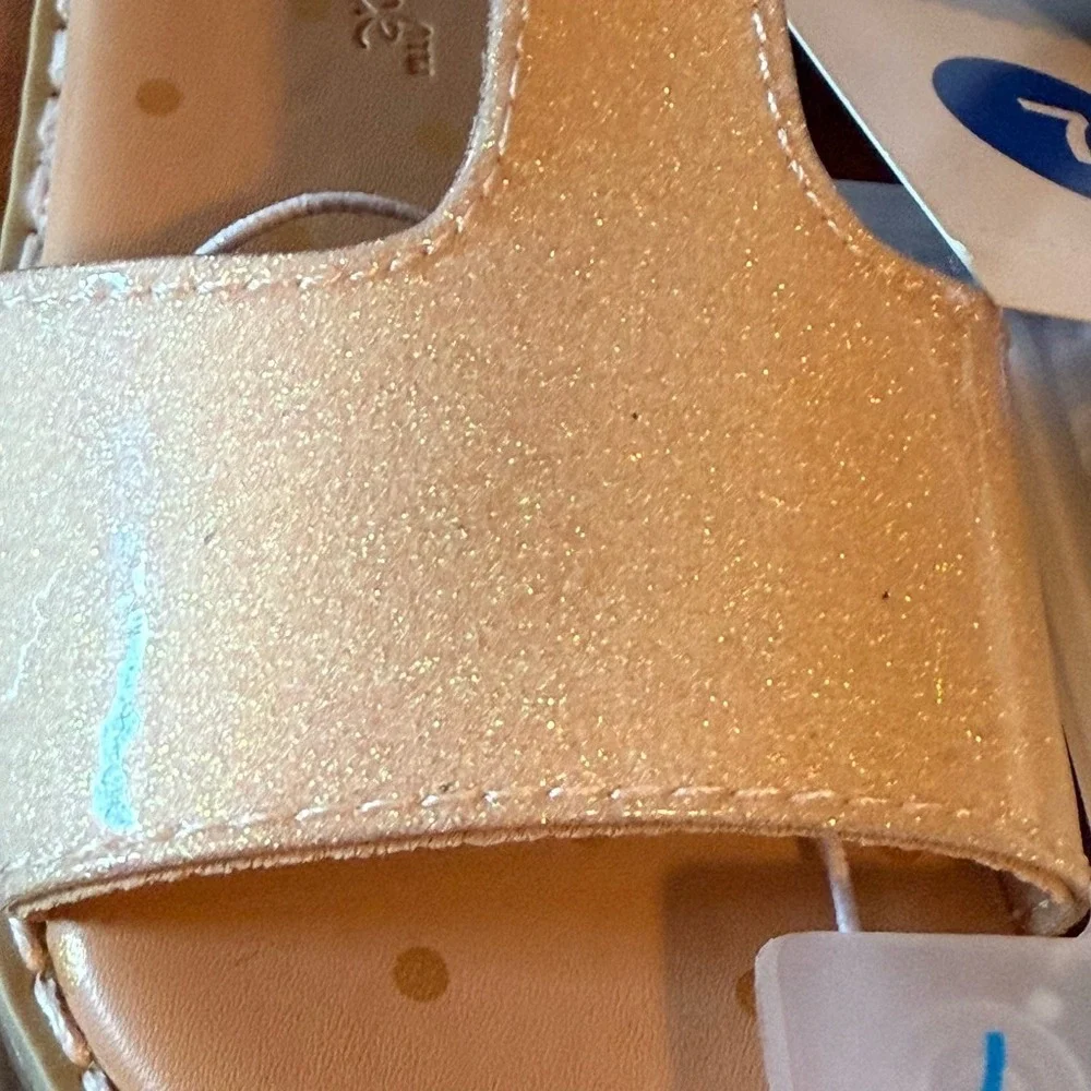 Cat‎ & Jack Toddler Girls Kinsley Glitter Sandals Size 7